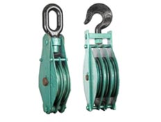 WIRE ROPE PULLEY BLOCKS